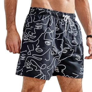 hotfits Men's Summer Cotton Printed Boxer Shorts, Elastic Waist Band with Side Pockets, for Workout,Training & Night wear - Pack of 1