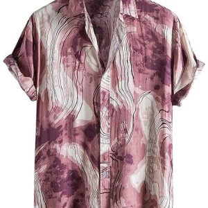 Mens Casual Shirt | Men Stylish Shirt | Men Printed Shirt | Men's Regular Fit | Men Formal Shirt | Half Sleeve Shirt